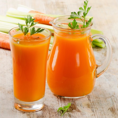 Sposób wykonania oczyszczającego soku z marchewki