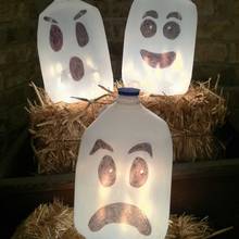 Jak wykonać lampion w kształcie ducha?