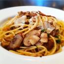 Jesienne spaghetti z grzybami