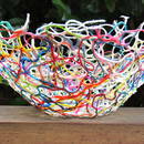 W jaki sposób wykonać misę z włóczki?