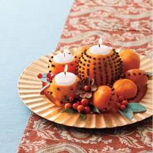 Jak wykonać świeczniki z owoców?