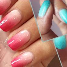 Prosty sposób na zrobienie ombre na paznokciach