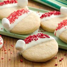 Jak upiec ciasteczka – czapki świętego Mikołaja?