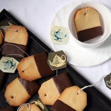 Jak wykonać ciasteczka w kształcie torebek herbaty?