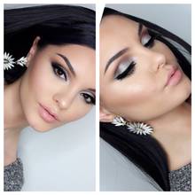 Sposób wykonania srebrnego makijażu na imprezę