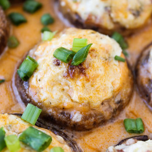 Zasmażany serek pleśniowy