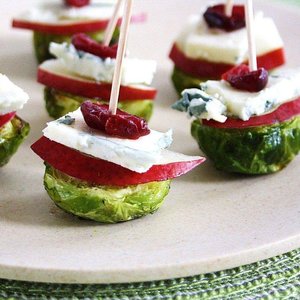 Szaszłyki z serka pleśniowego