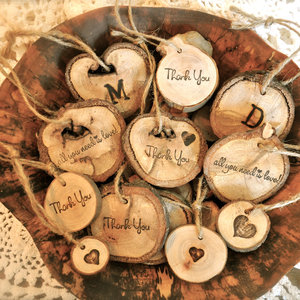 Ozdoby choinkowe z drewna – przykład trzeci