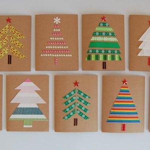 Czym ozdobić kartkę świąteczną?