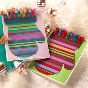 Wykonanie kartki świątecznej – sposób trzeci