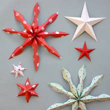 Prosty sposób wykonania gwiazdek z papieru