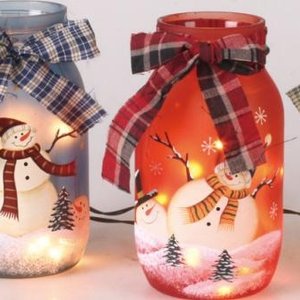 Ozdobne świeczniki ze słoików – część druga