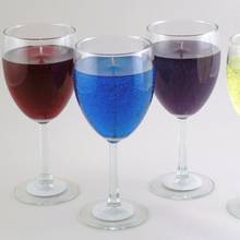 Oryginalne świeczki w kształcie kieliszka szampana