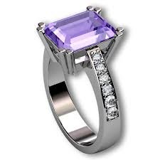 Pierścionek z ametystem