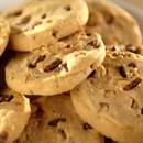 Smaczne i słodkie ciasteczka z czekoladą