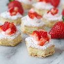 Francuski deser owocowy na walentynki