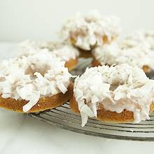 Egzotyczne pączki z kokosem