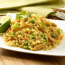 Smaczny obiad – kurczak i smażony ryż