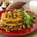 Oryginalne placki ziemniaczane z pieczarkami