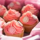 Romantyczne babeczki walentynkowe