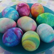 Jak przygotować pisanki marmurkowe?