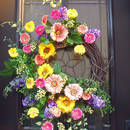 Wielkanocne dekoracje na drzwi