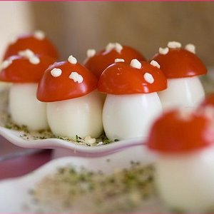 Składniki na muchomorki