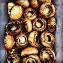 Pieczarki z serem feta z grilla