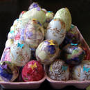 Ciekawe pisanki ozdobione serwetkami