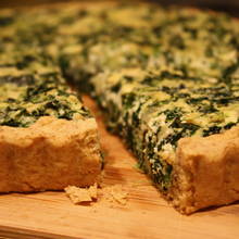 Przekąska na przyjęcie – tarta ze szpinakiem