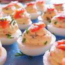 Pyszne jajka z farszem z kurczaka