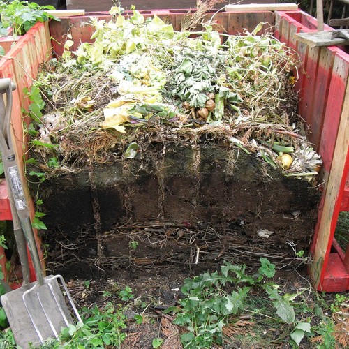 Warstwy kompostu