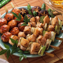 Aromatyczne szaszłyki z kurczaka