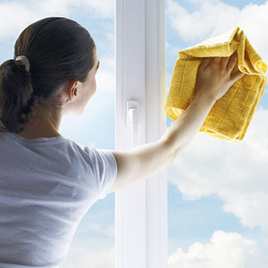 Polerowanie szyb okiennych