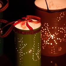 Piękne lampiony ogrodowe z puszek – zrób to sam