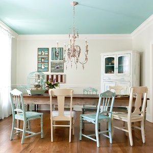 Kolor sufitu a kolor ścian