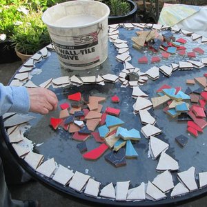 Ozdabiamy środek blatu