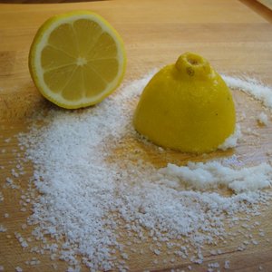 Peeling cytrynowy – sposób drugi