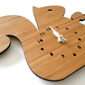 Zegar z deski do krojenia