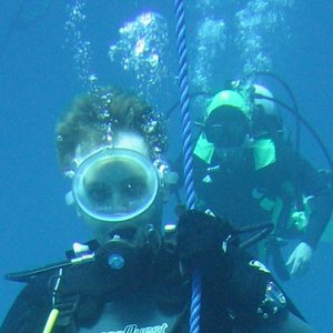 Rozszczelnienie się maski podczas nurkowania