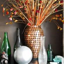 Jak wykonać wazon ozdobiony monetami?