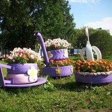 Jak zrobić ozdobną donicę ze starej opony?