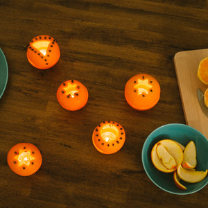 Lampion z pomarańczy – krok siódmy