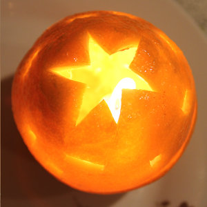 Lampion z pomarańczy – krok piąty