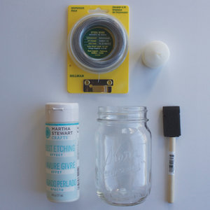 Oszroniony lampion – przygotowanie