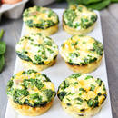 Zaskakujące babeczki szpinakowe