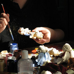 Barwienie masy i przedmiotów