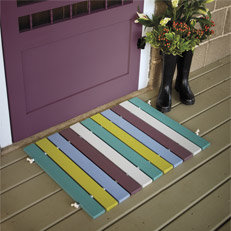 Wycieraczka z drewna – krok piąty