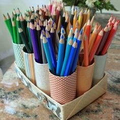 Jak wykonać prosty organizer na biurko – krok trzeci