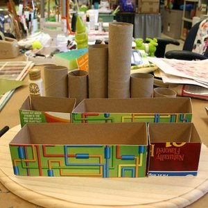 Jak wykonać prosty organizer na biurko – krok pierwszy